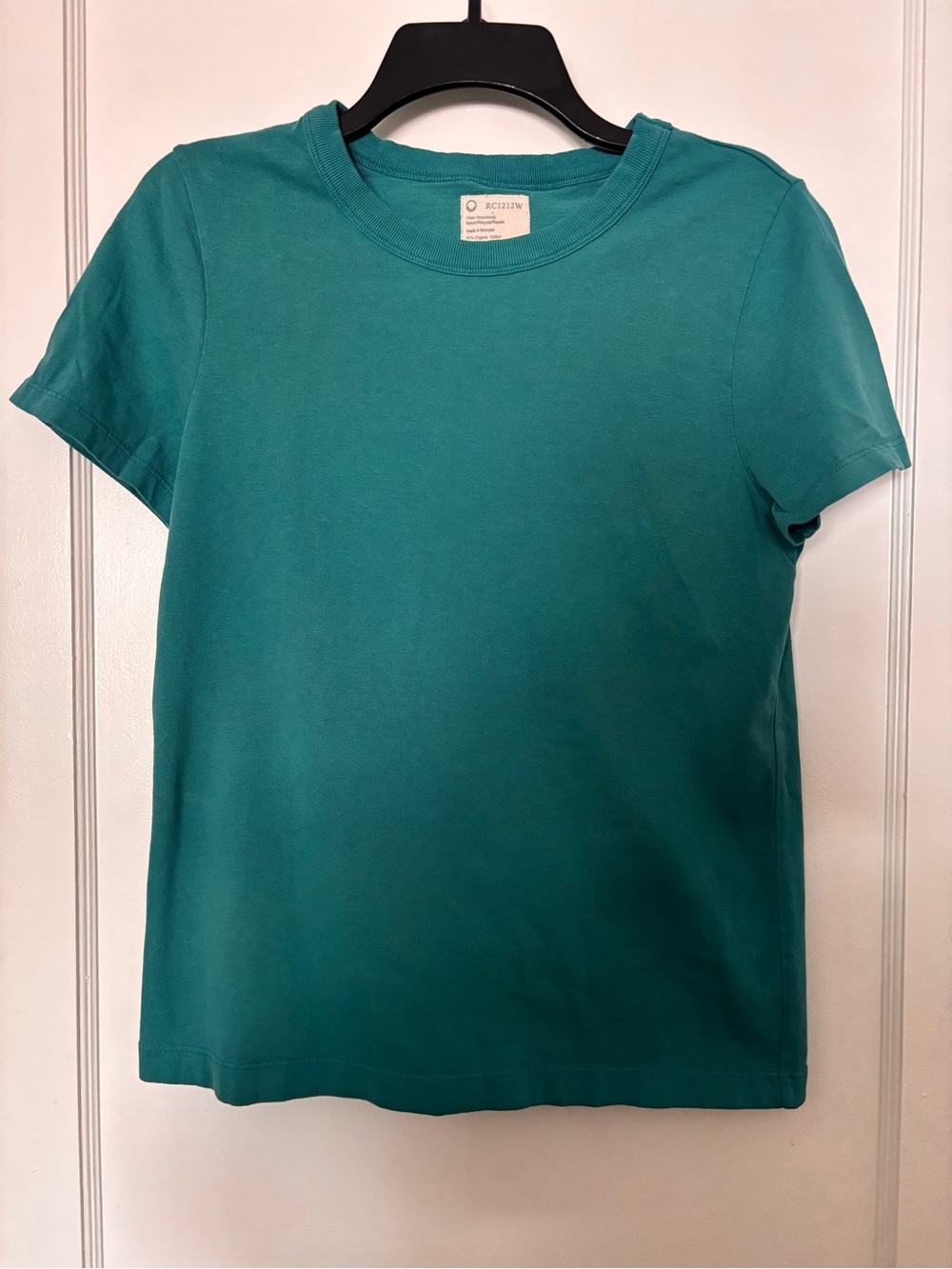 Fordays 100% Cotton Teal Crewneck Tee |  Size M | Breathable perfect for summer!